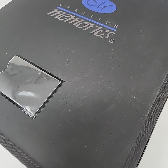 Creative Memories Sticker Accessory Binder 15 Pages Sticker Protector Craft Zip - Picture 7 of 8